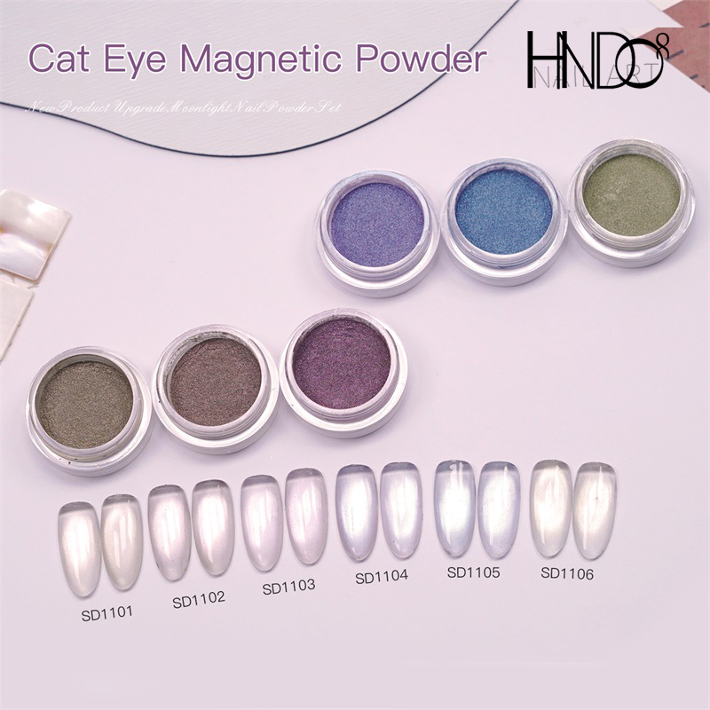 Nail Art Cat Eye Simple - HNDO nuevo Simple claro ojo de