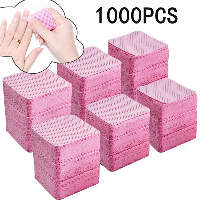 Nail Art Gel Polish - 20/50/100/300/1000 Uds. Toallitas para uñas sin