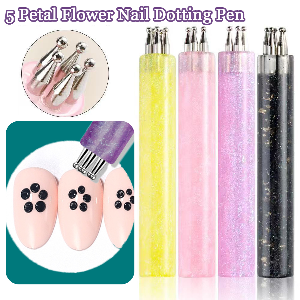 Nail Art One Stroke - Lápiz de Puntillismo para Uñas con