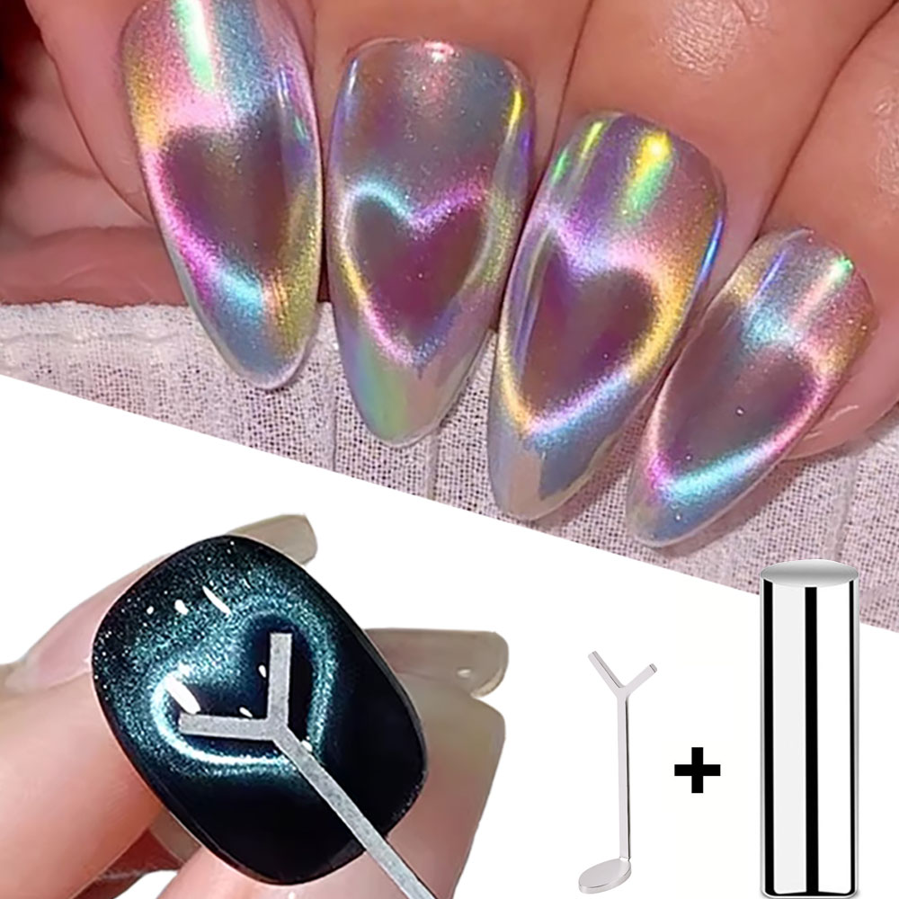 Nail Gel Polish Set - 1/2/3/4 Uds. Juego de imanes de