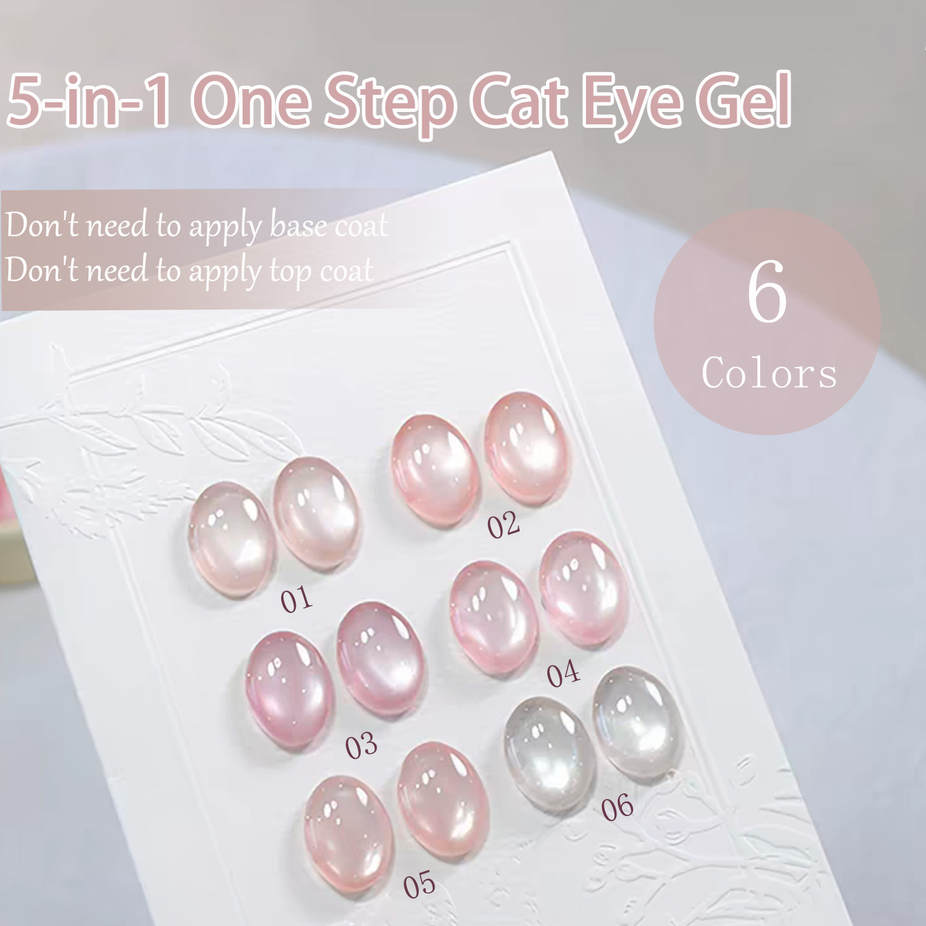 SHAKA 1-6 piezas Gel Transpare - Nail Art One Stroke reseña y precio