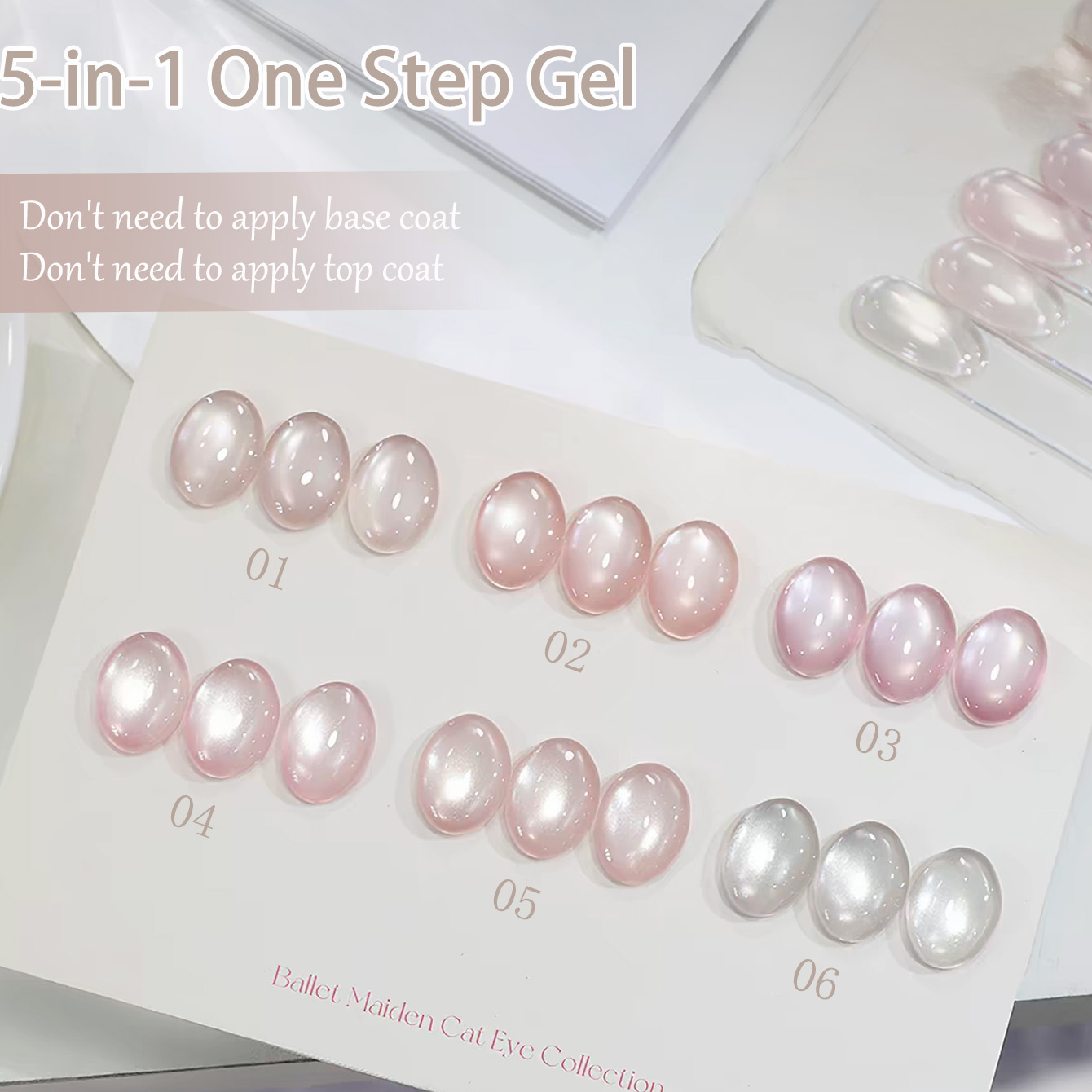 SHAKA 1-6 piezas Gel Transpare - Nail Art One Stroke reseña y precio