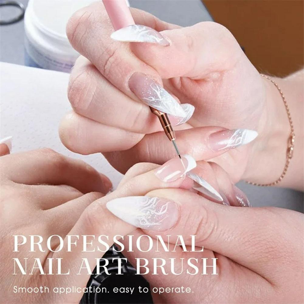 Juego de 5 pinceles para decor - Nail Gel Polish Set reseña y precio