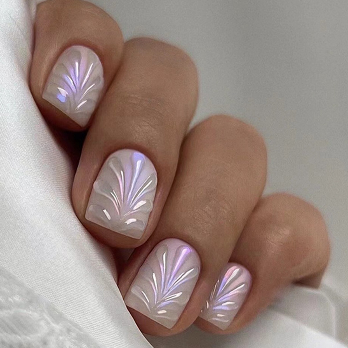24 Uds. De uñas postizas franc - Nail Art Full Design reseña y precio