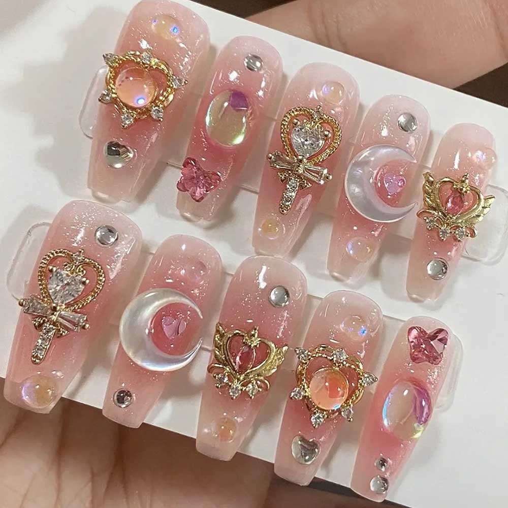 24 unids/caja de uñas postizas - Nail Art Maroon reseña y precio