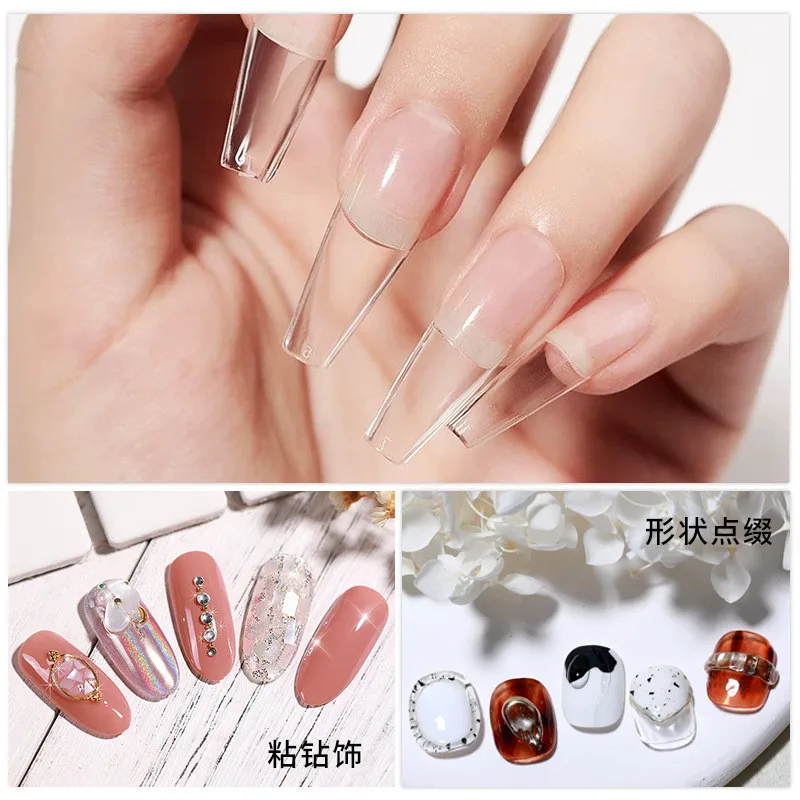 3 unids/set puntas de uñas sól - Nail Gel Polish Set reseña y precio