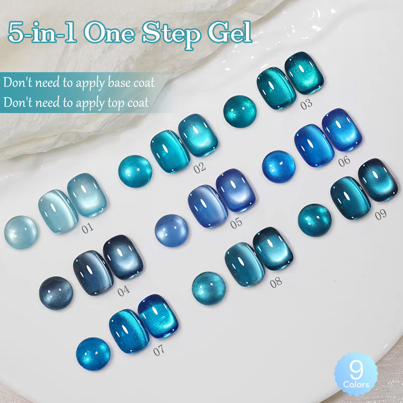 WS Esmalte de Uñas en Gel 5 en - Nail Art One Stroke reseña y precio