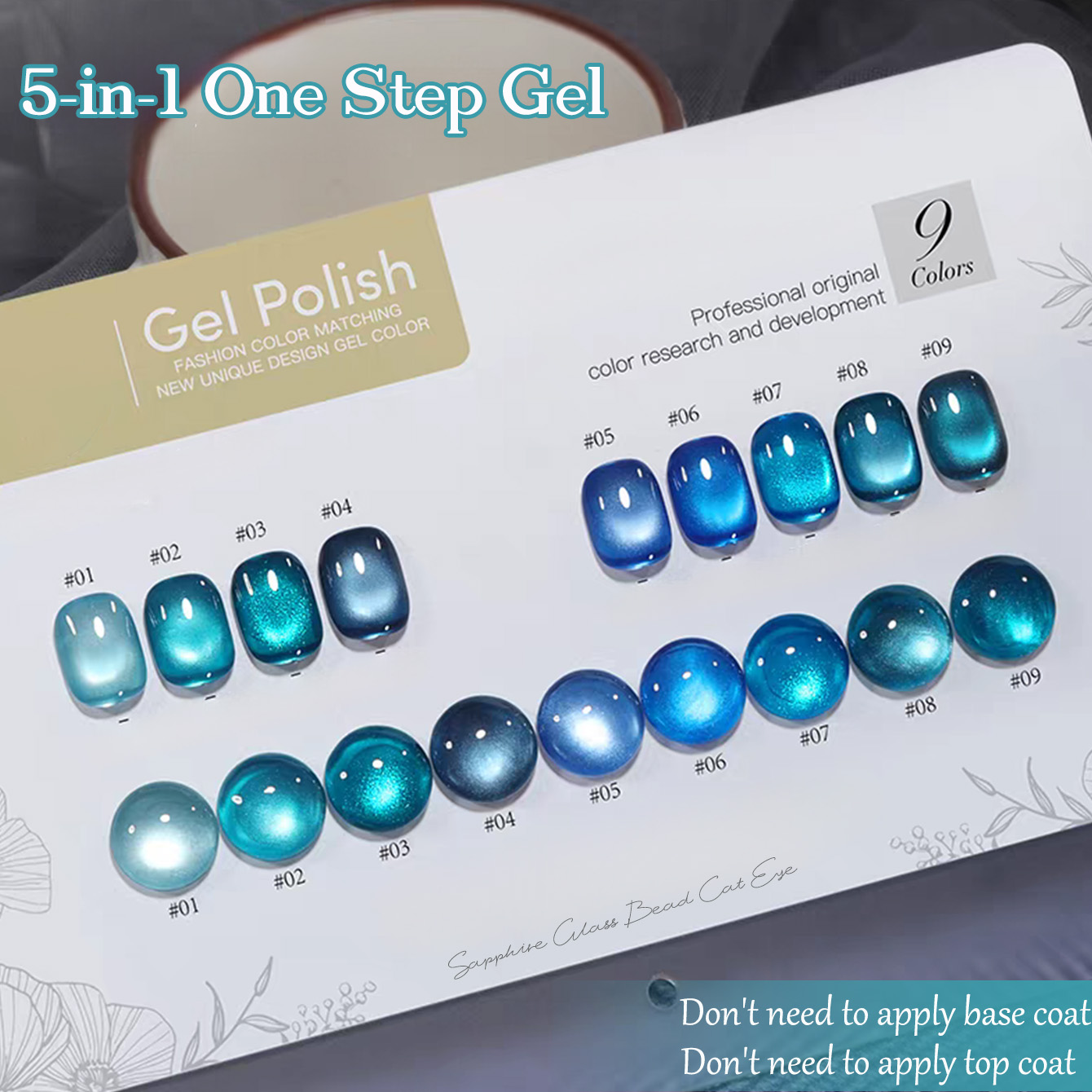 WS Esmalte de Uñas en Gel 5 en - Nail Art One Stroke reseña y precio