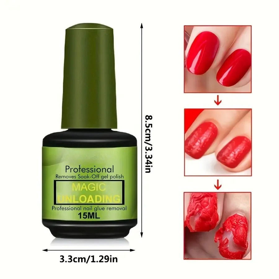 Gel Removedor de Uñas Postizas - Nail Art Gel Polish reseña y precio