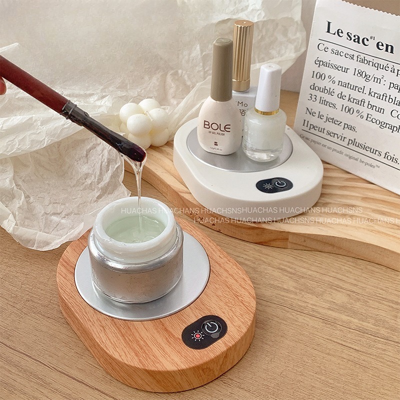 Almohadilla térmica USB para e - Nail Art Gel Polish reseña y precio
