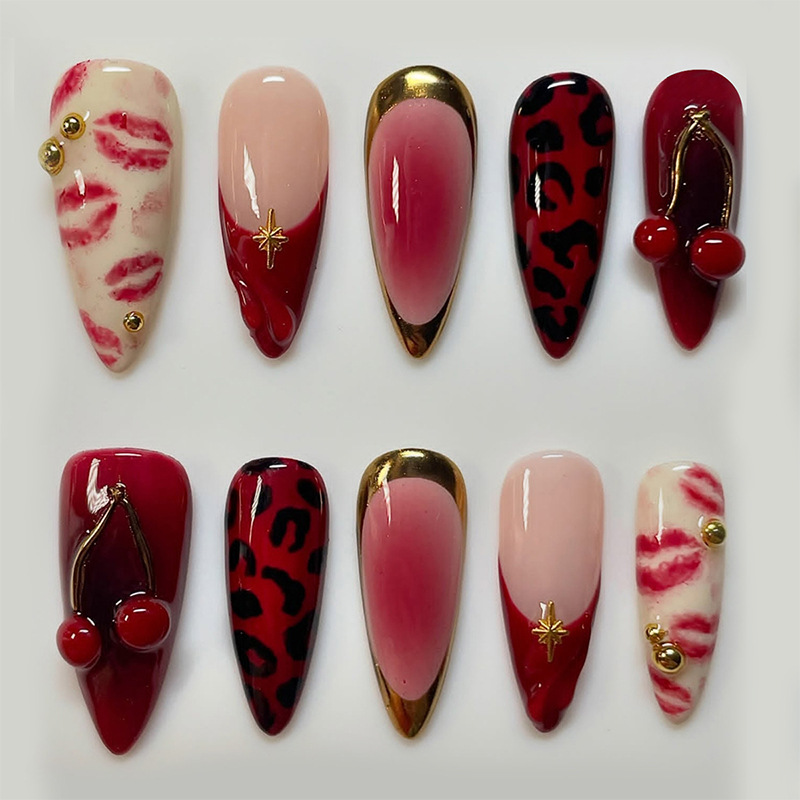 24 Uñas Postizas con Diseño de - Nail Art Full Design reseña y precio