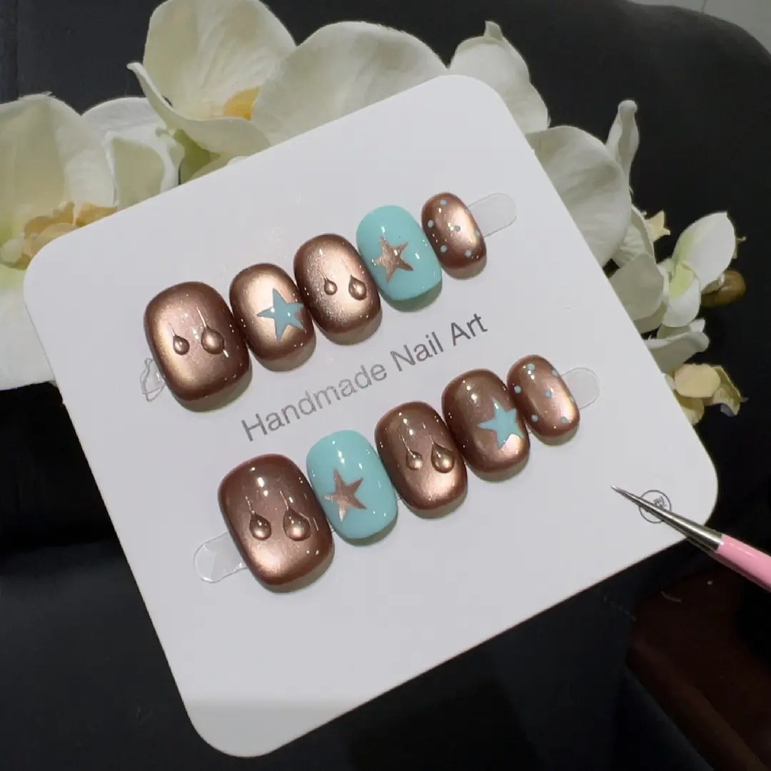 10 Uds. De uñas de punta franc - Nail Art French Nails reseña y precio