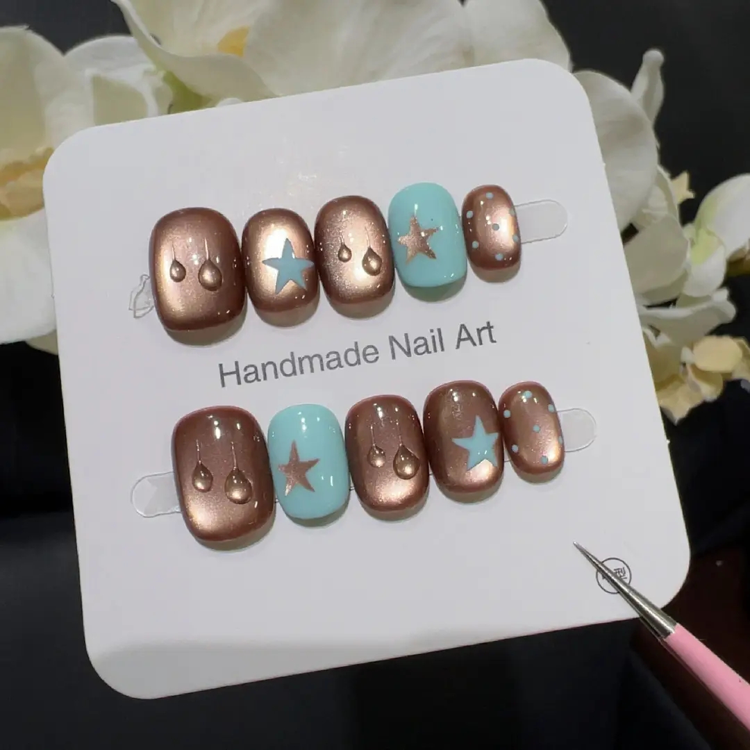 10 Uds. De uñas de punta franc - Nail Art French Nails reseña y precio