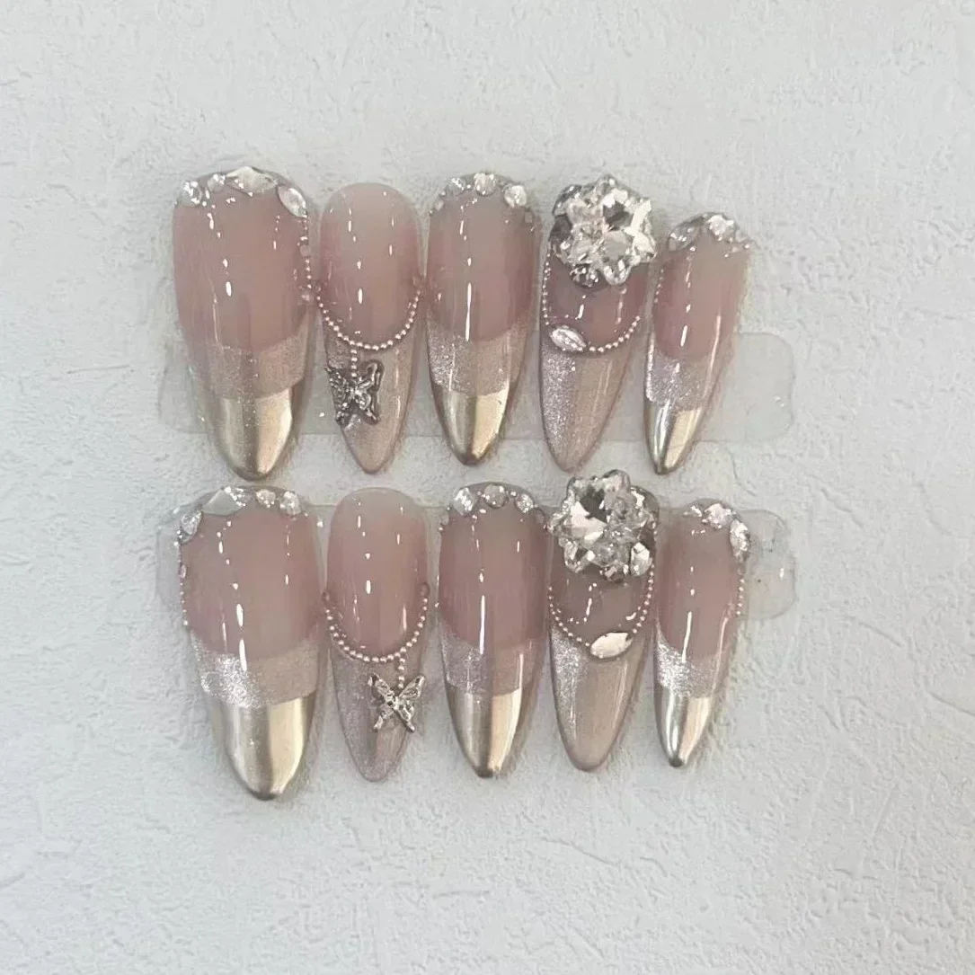 10 Uds. De uñas postizas hecha - Nail Art Full Design reseña y precio