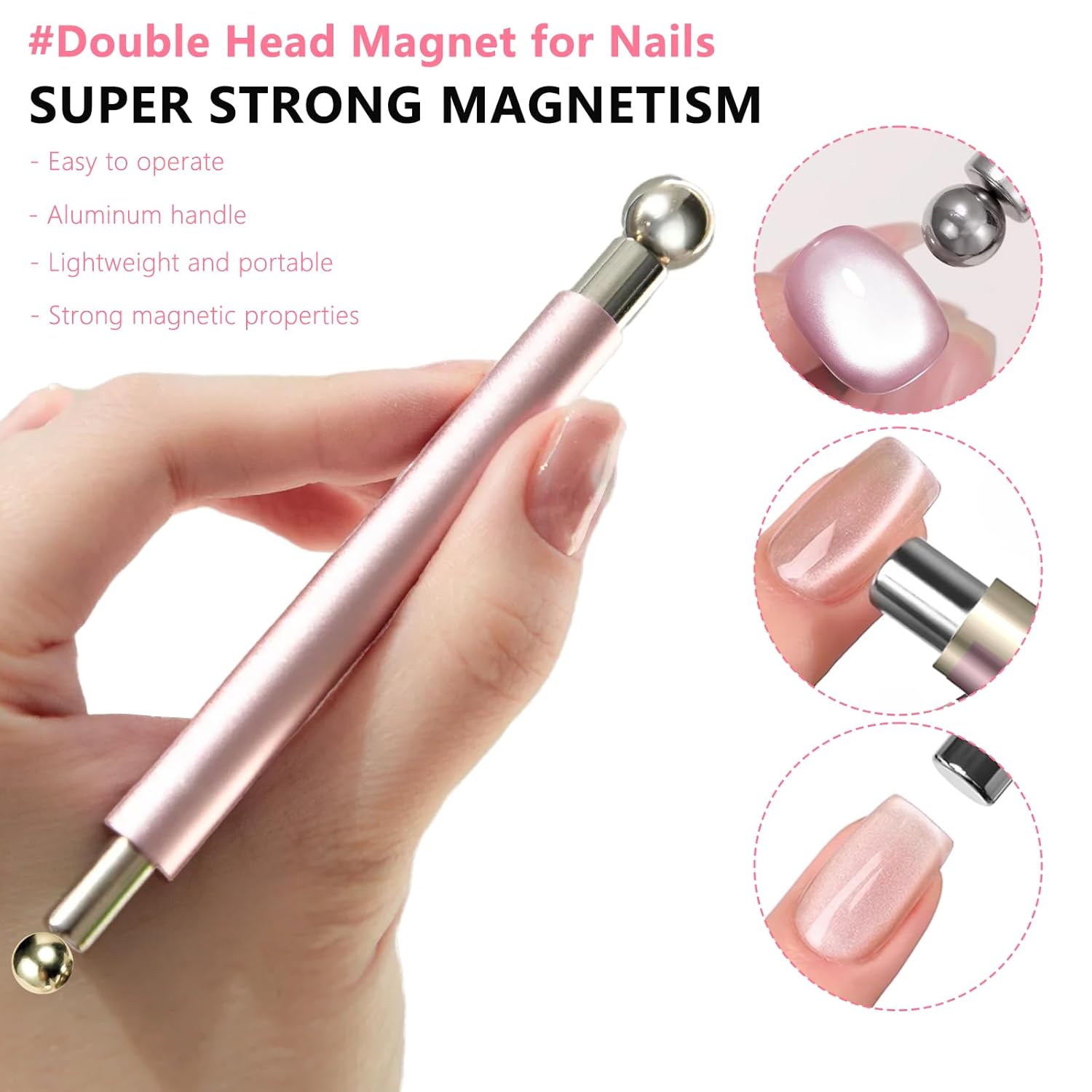 Bola magnética de ojo de gato  - Nail Gel Polish Set reseña y precio