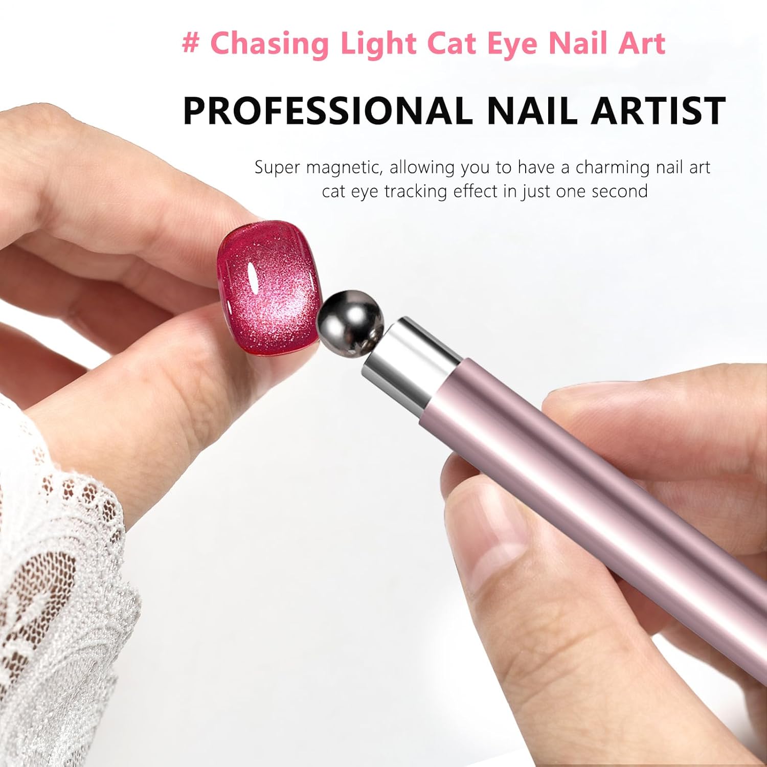 Bola magnética de ojo de gato  - Nail Gel Polish Set reseña y precio