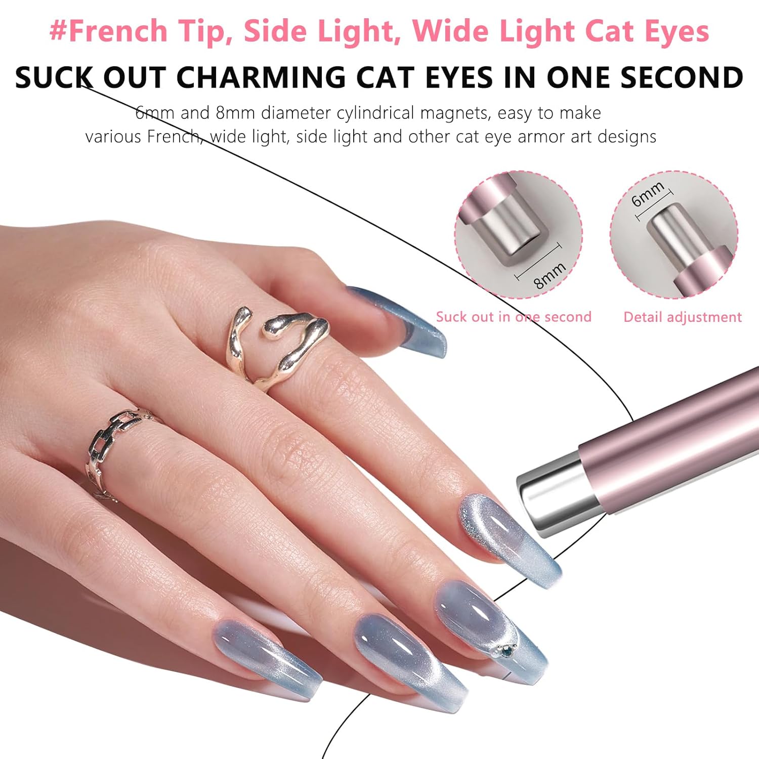 Bola magnética de ojo de gato  - Nail Gel Polish Set reseña y precio