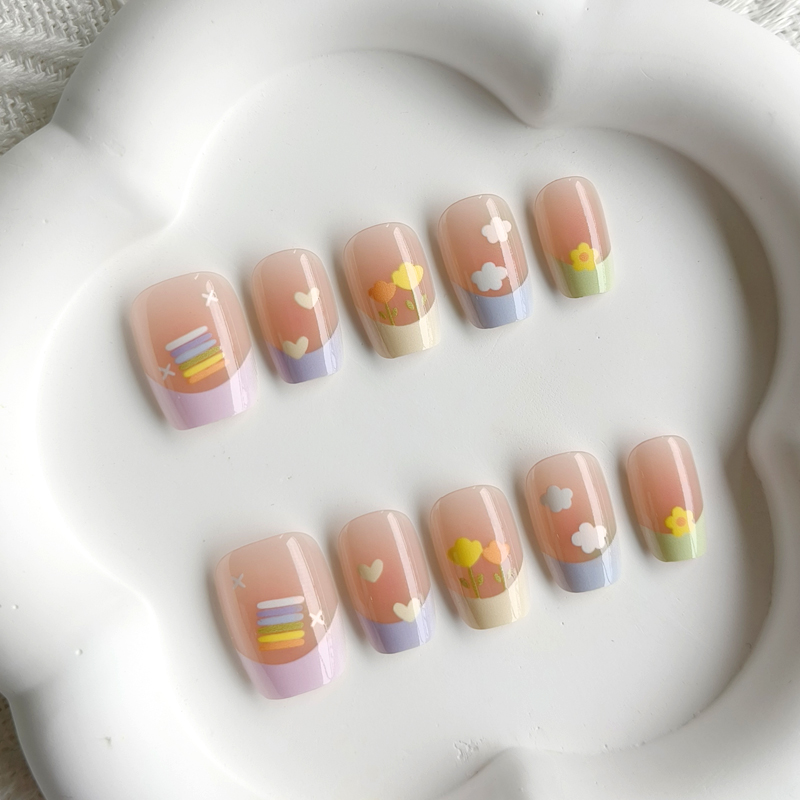 10 Uds. Pegatinas de Uñas Post - Nail Art French Nails reseña y precio