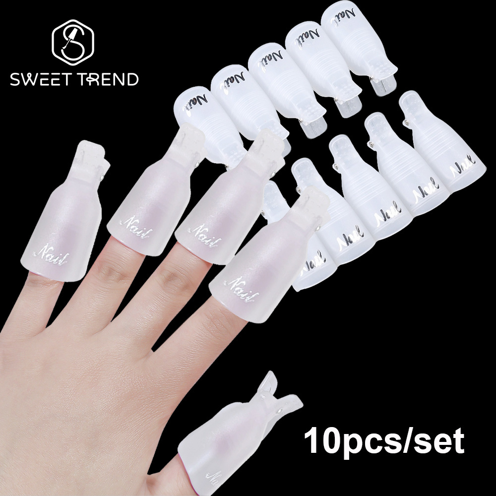 SWEET TREND - Juego de 10 clip - Nail Art Gel Polish reseña y precio
