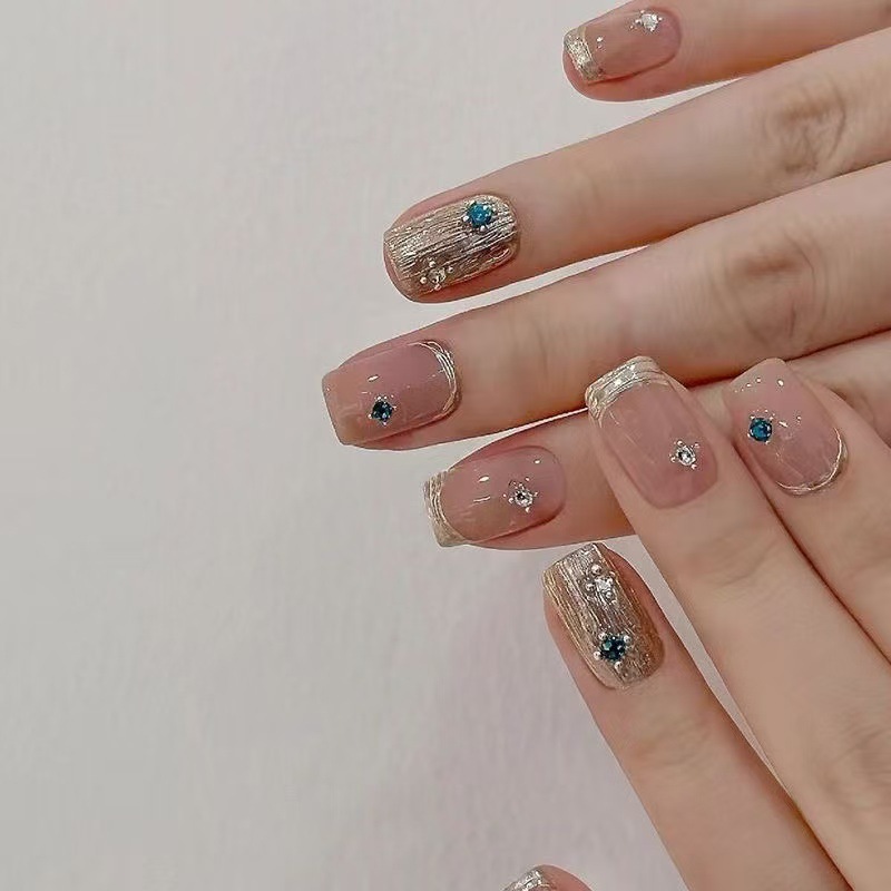 10 Uds. De uñas postizas franc - Nail Art Cat Eye Simple reseña y precio
