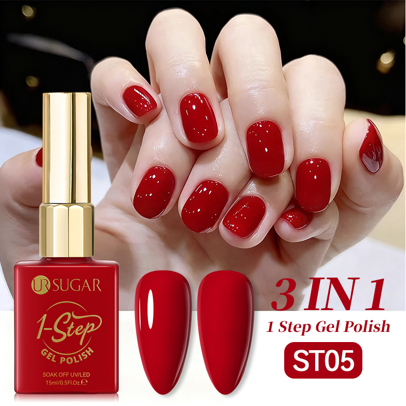 UR SUGAR-esmalte de Gel rojo d - Nail Art One Stroke reseña y precio