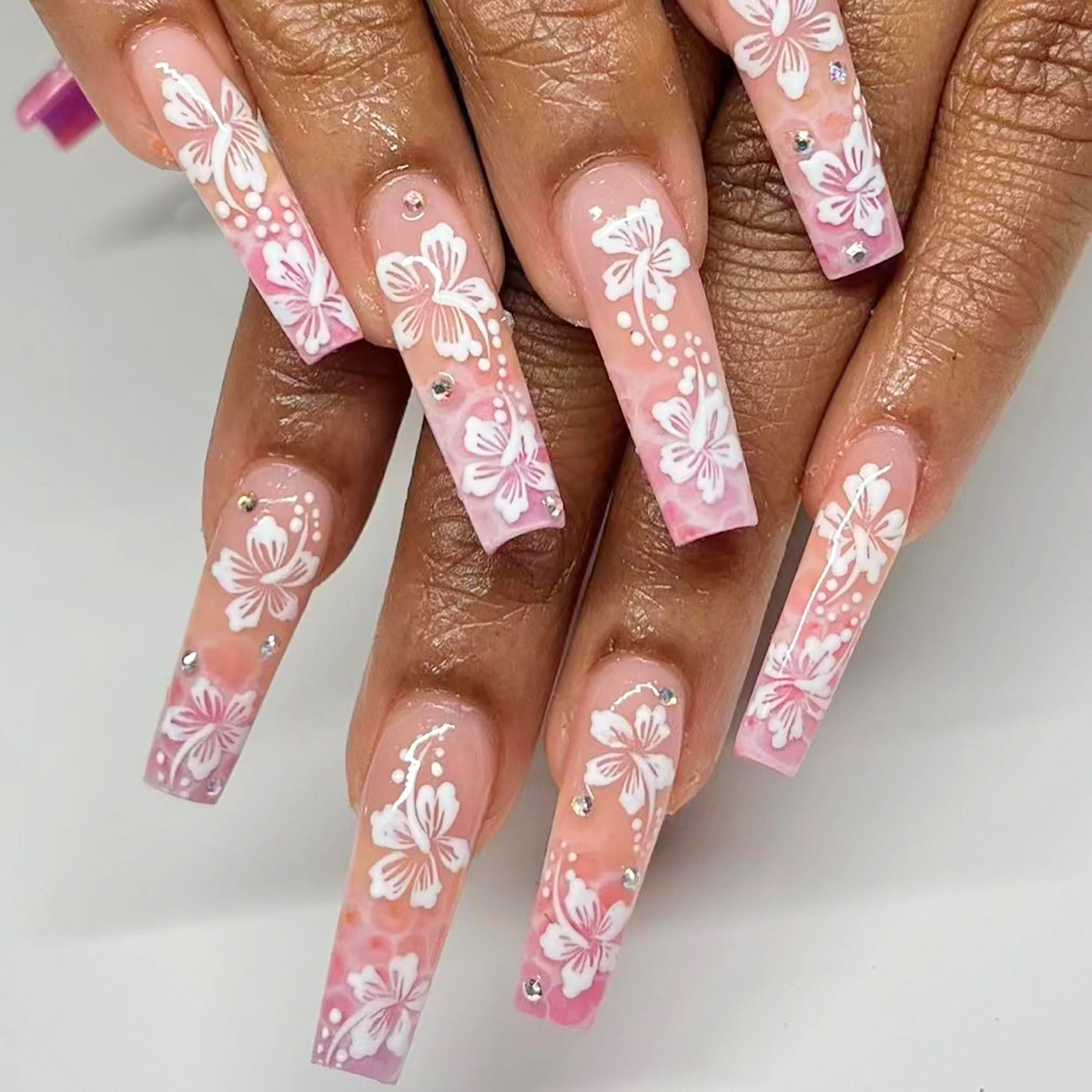 24 Uds. Conjuntos de uñas post - Nail Art French Nails reseña y precio