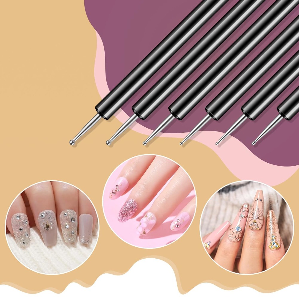 Juego de 6 Herramientas de Dob - Nail Gel Polish Set reseña y precio