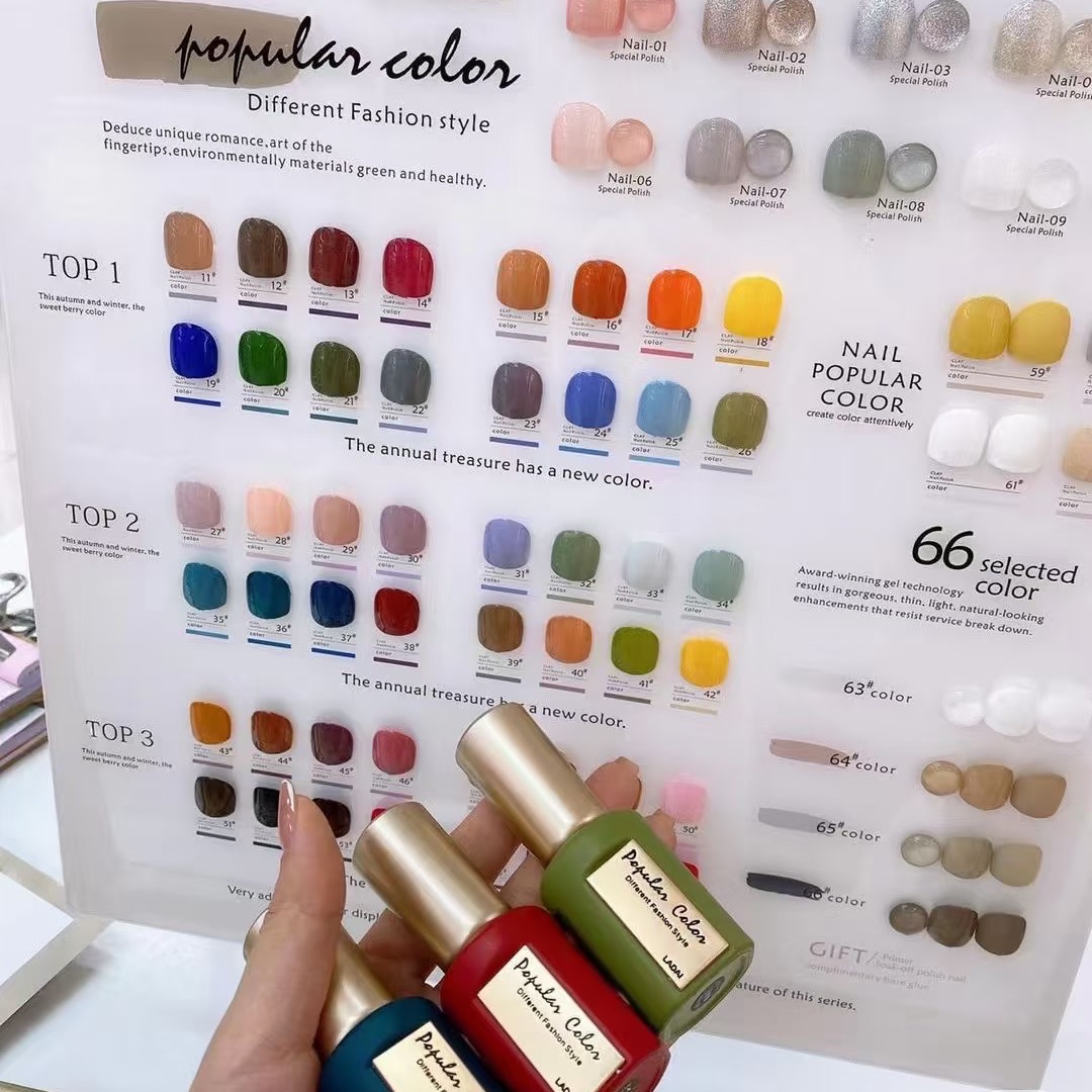 LADAI 66 Colores Nueva Tendenc - Nail Gel Polish Set reseña y precio