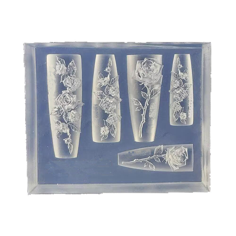 1 unidad de molde de silicona  - Nail Art Elegant reseña y precio